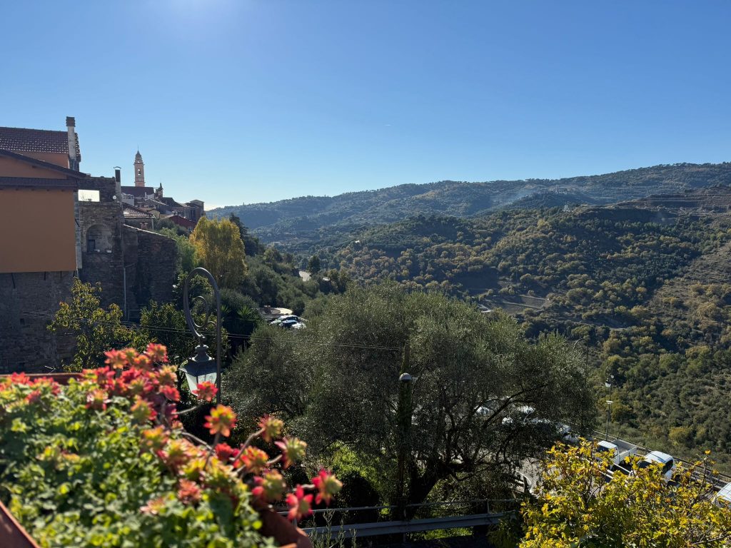 Ref.849 Mediterranes Flair in Civezza – renovierte Wohnung mit Gewölbedecken und Balkon