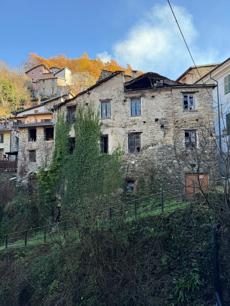 Ref. 905 Einzigartiges Stein-Rustico in ruhiger Lage nahe Imperia und Albenga / Ponti di Pornassio