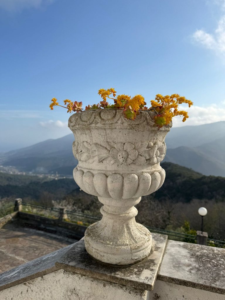 Ref. 910 ALASSIO Villa mit Meerblick, Wasserquelle und ca. 7000m2 Grundstück